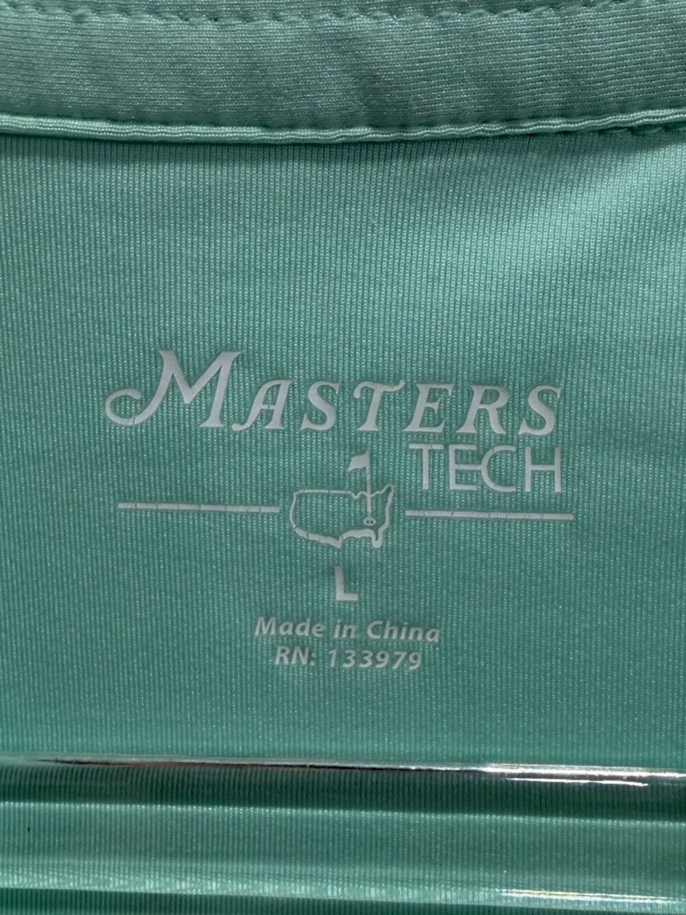 ⛳️ Masters Golf Polo – Green Stripe – Men’s Size Large - Picture 5 of 6